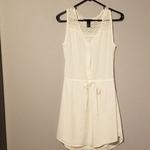 White summer dress
